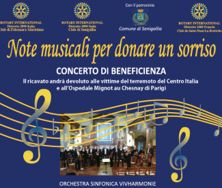 La Vivharmonie in concerto a Senigallia per beneficenza